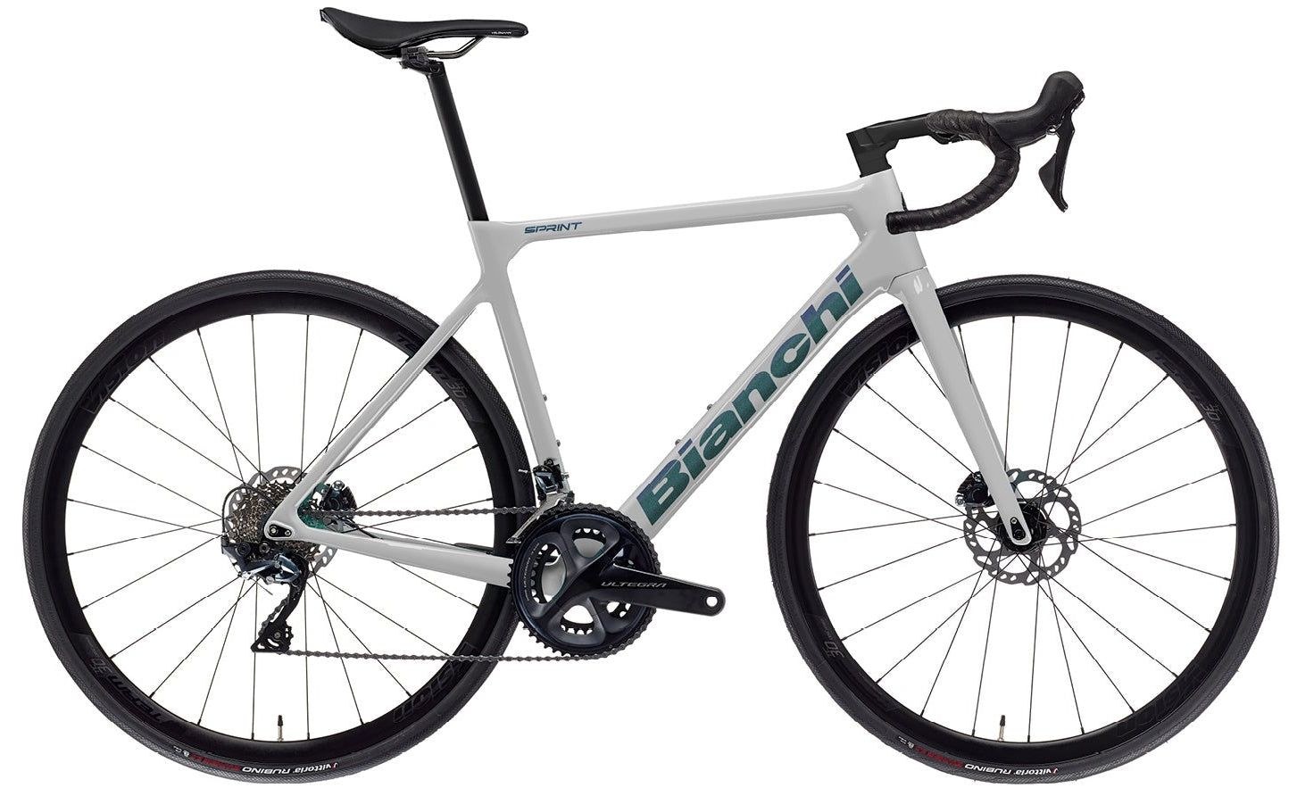 Bianchi sprint disc フレームセット　55 Bianchi Sprint - (White/Light /Grey) – Peterborough Cycle Hub
